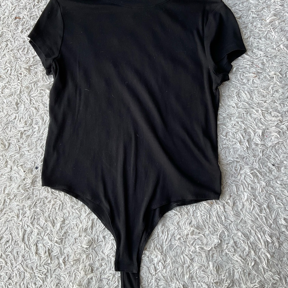 a new day Charcoal Short Sleeve Top